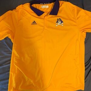 ECU Adidas Athlete Polo Shirt. Size 2XL